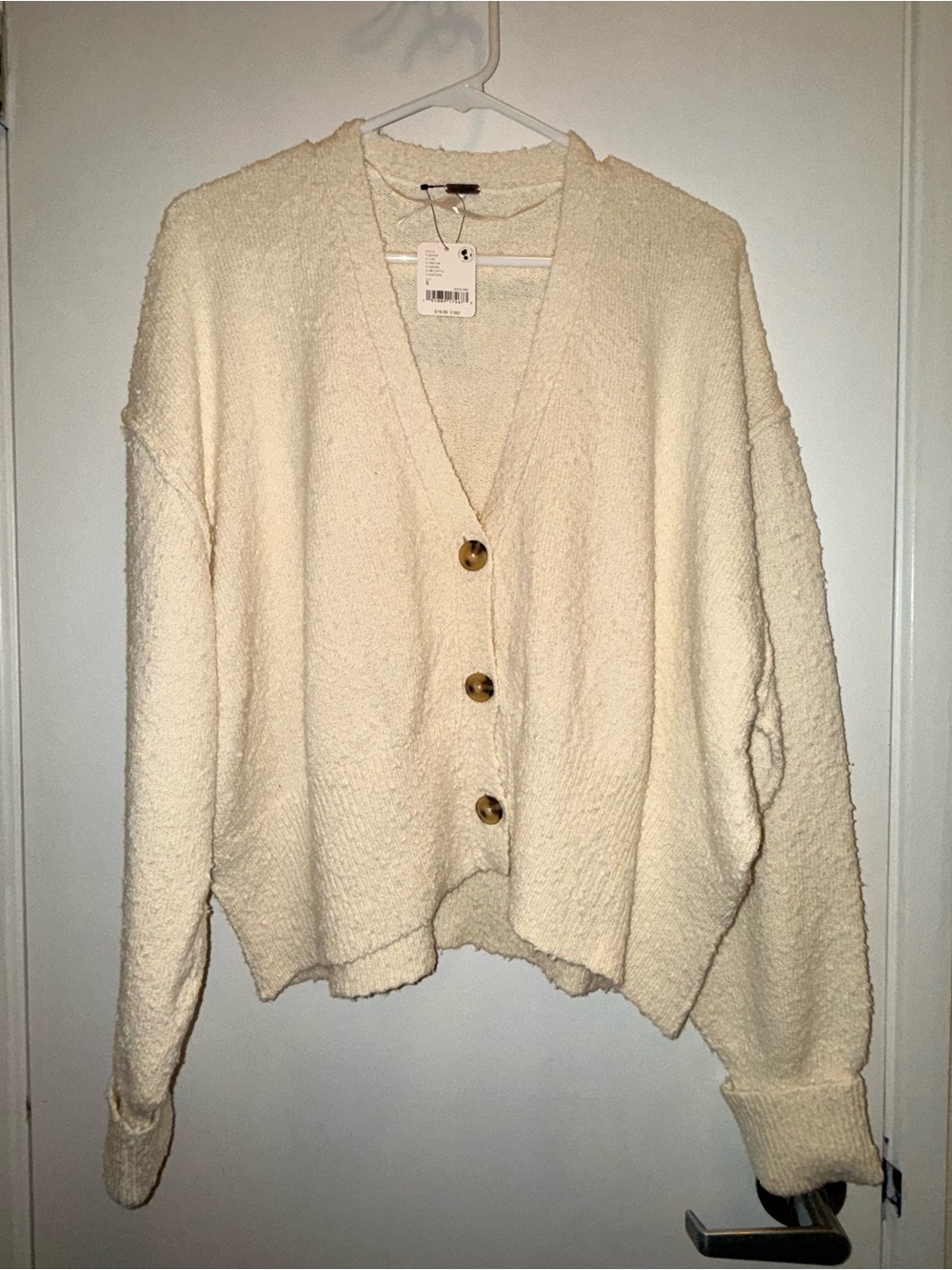 Free People Found My Friend Cardigan - cream - Picture 2 of 4
